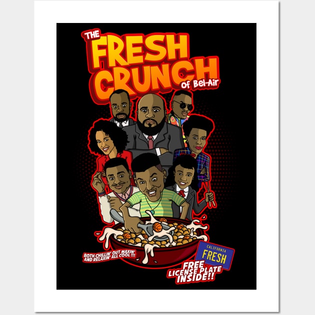 The Fresh Crunch of Bel-Air Wall Art by kickpunch